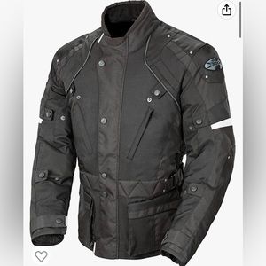 Joe Rocket Ballistic Motorcycle Jacket - Black - NO Safety Padding - Sz L